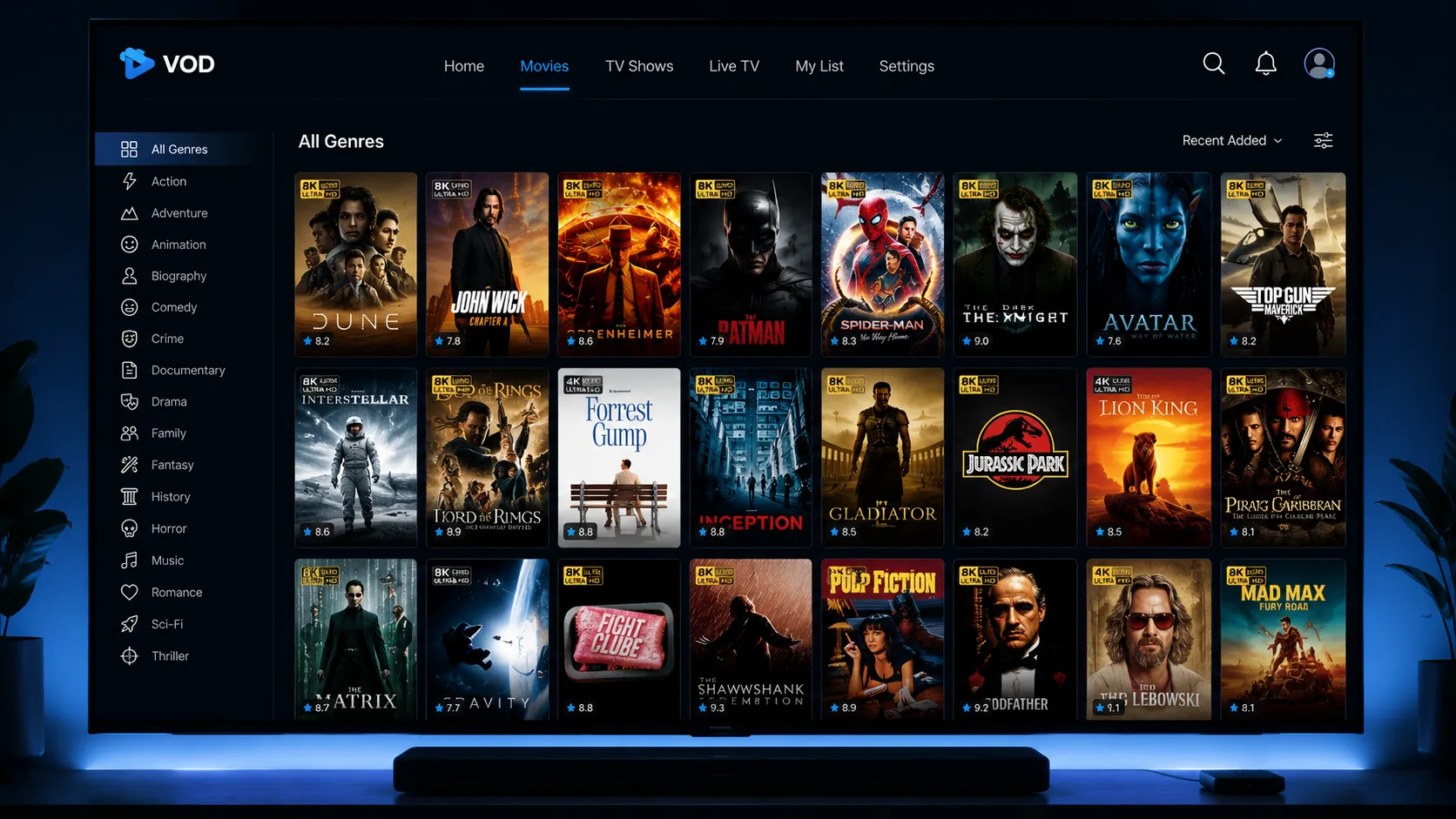 4K IPTV subscription benefits